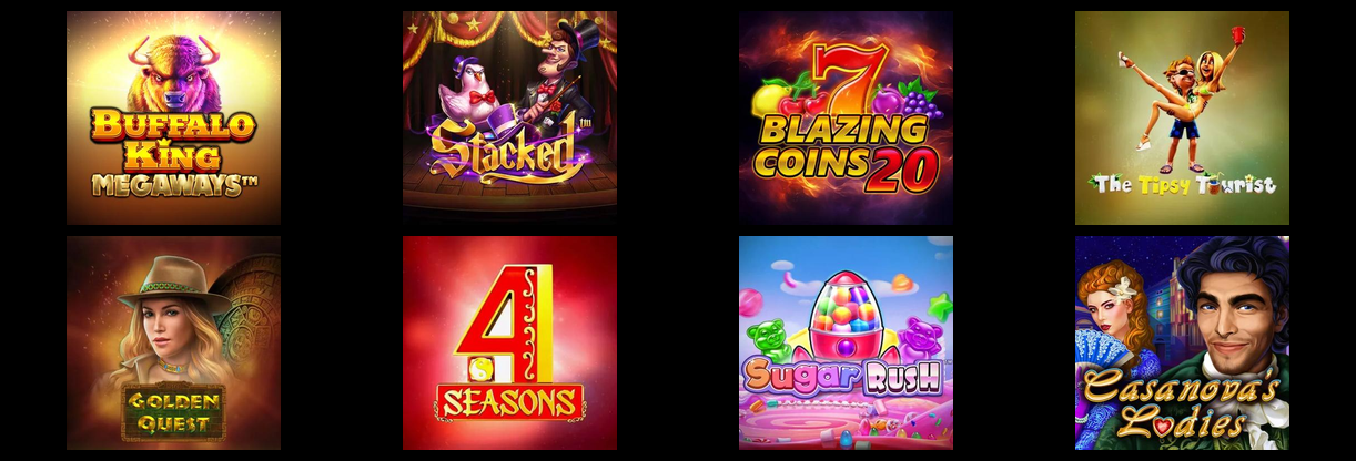 Seleção de Slots na spicyBET.COM